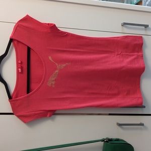 PUMA athleisure pink tee